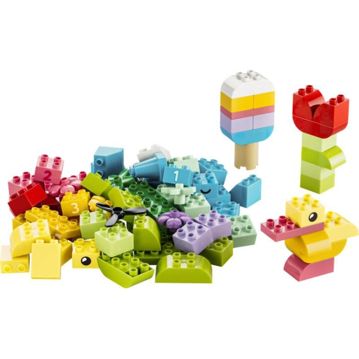 LEGO DUPLO - Barevný kreativní box s kostkami