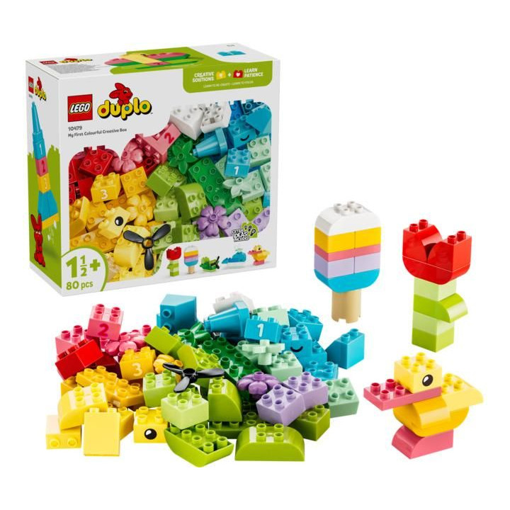 LEGO DUPLO - Barevný kreativní box s kostkami