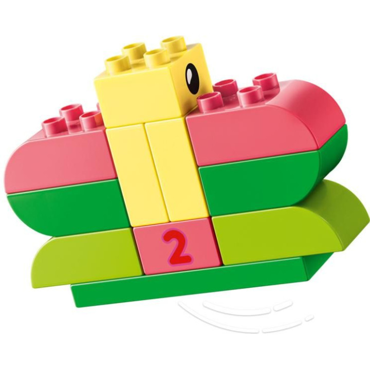 LEGO DUPLO - Barevný kreativní box s kostkami