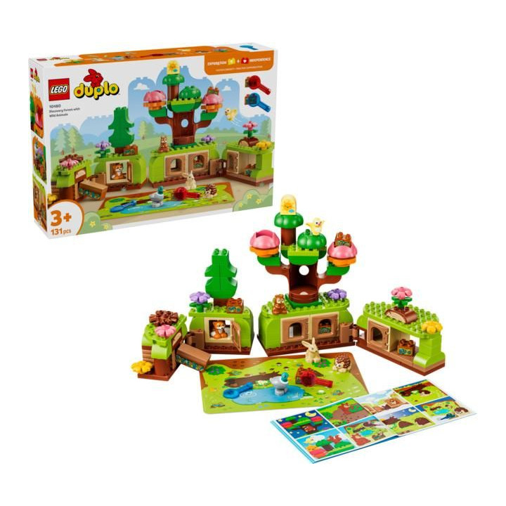 LEGO DUPLO - Les plný objevů a divokých zvířátek