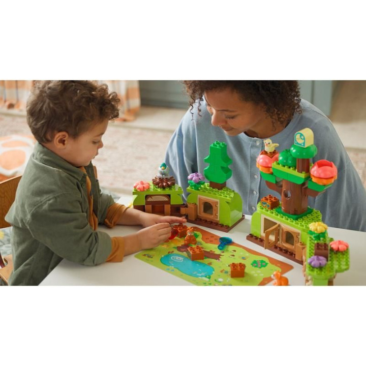LEGO DUPLO - Les plný objevů a divokých zvířátek