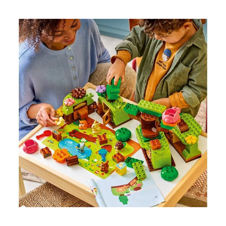 LEGO DUPLO - Les plný objevů a divokých zvířátek