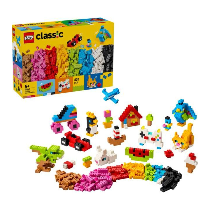 LEGO Classic - Pestrobarevné kreativní kostky
