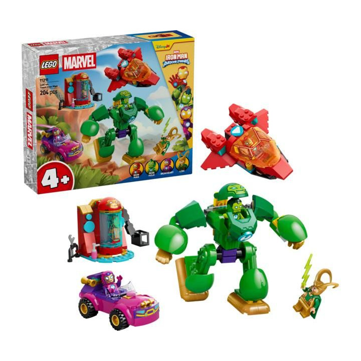 LEGO Marvel - Iron Man a jeho úžasní přátelé - Loki vs. Iron Manův tým