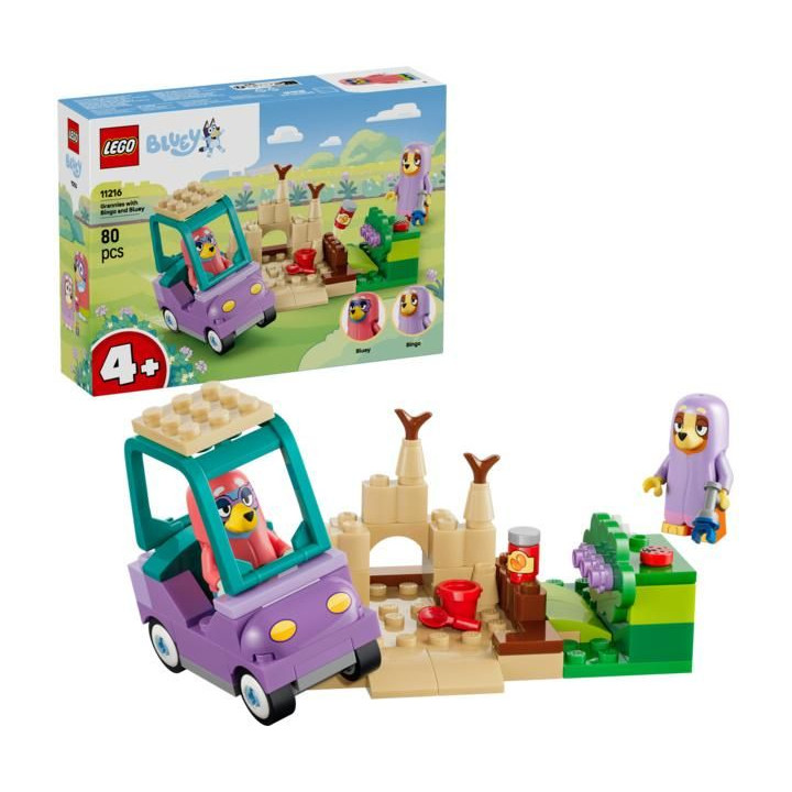 LEGO Bluey - Bingo, Bluey a babičky
