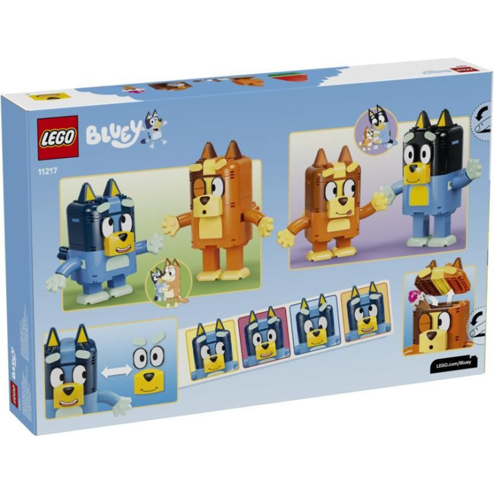 LEGO Bluey - Bluey a její rodinka z kostek