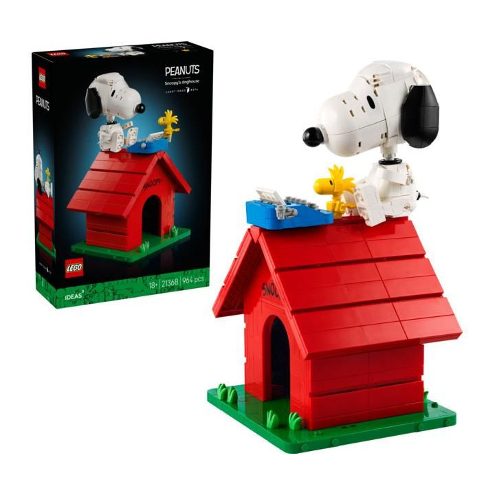 LEGO Ideas - Peanuts: Snoopyho bouda