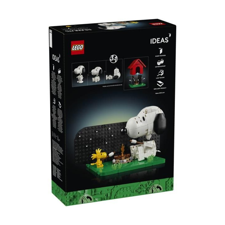 LEGO Ideas - Peanuts: Snoopyho bouda