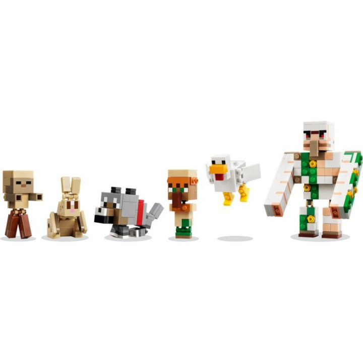 LEGO Minecraft - Kuřecí žokej a útok v poušti