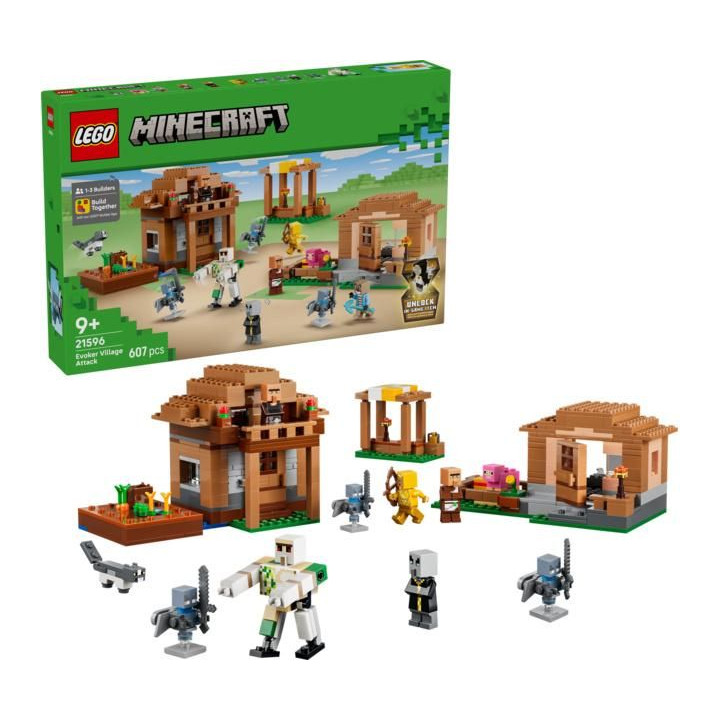 LEGO Minecraft - Útok Mága na vesnici