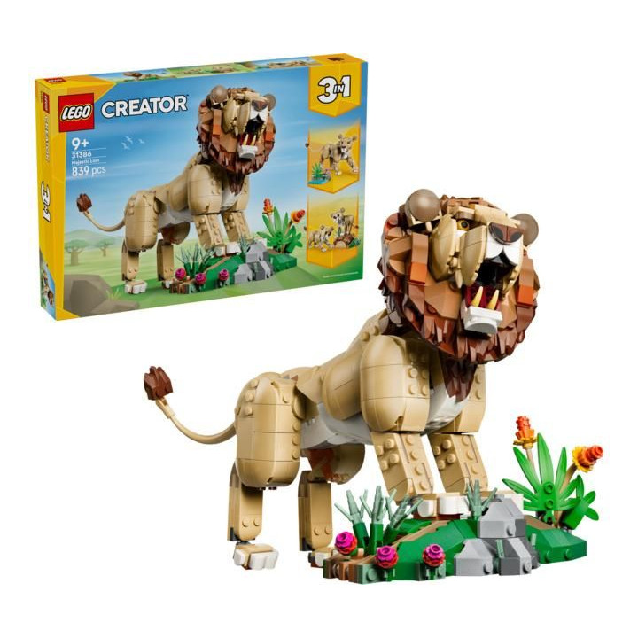 LEGO Creator - Divoká zvířata: Majestátní lev