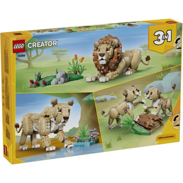 LEGO Creator - Divoká zvířata: Majestátní lev