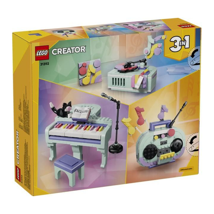 LEGO Creator - Hudební dekorace: Klavír s kočkou