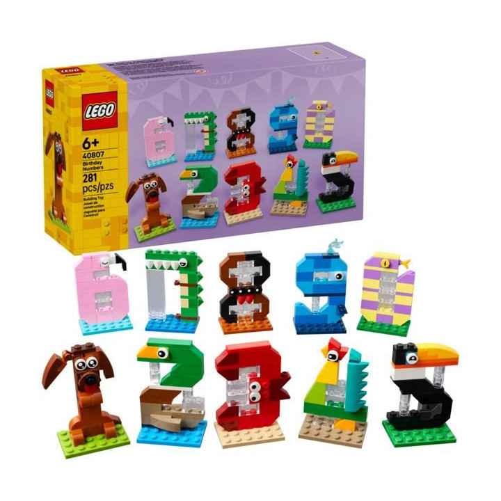LEGO - Narozeninová čísla