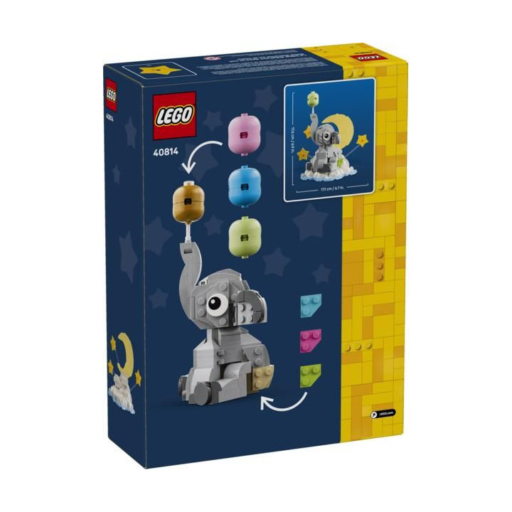 LEGO Iconic - Slůně na obloze