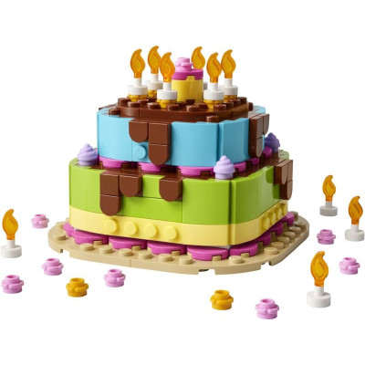 LEGO Iconic - Narozeninový dort