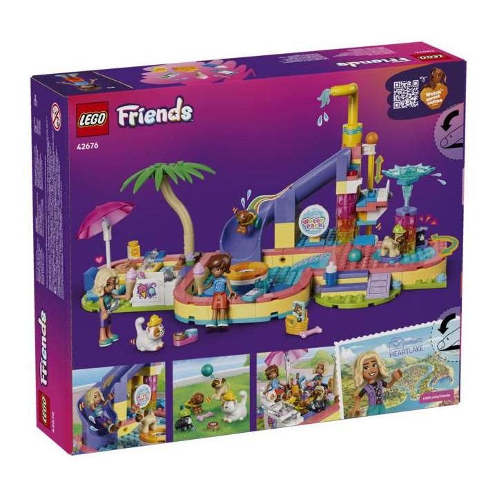 LEGO Friends - Zábavný den v aquaparku