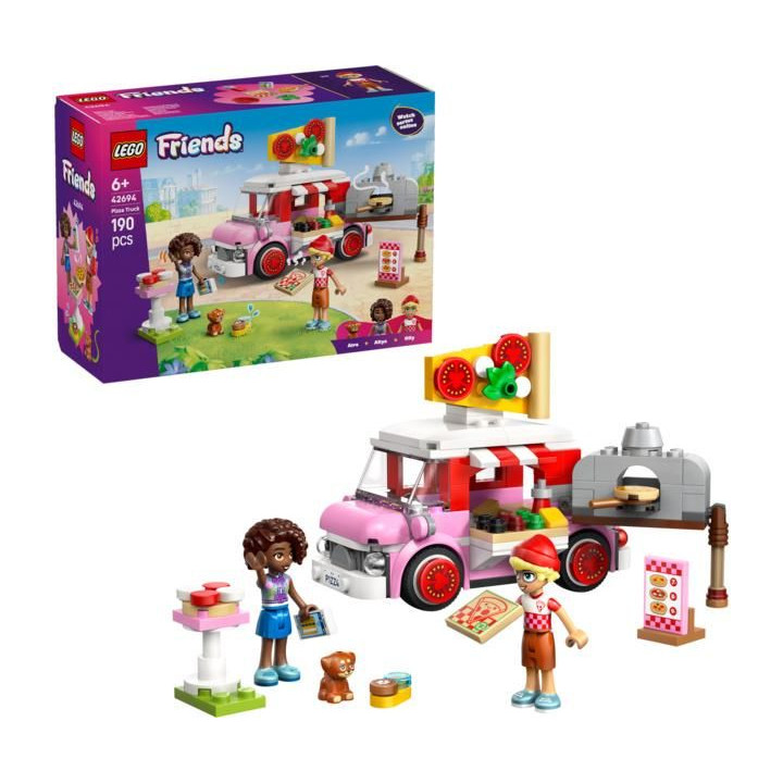 LEGO Friends - Pojízdný stánek s pizzou