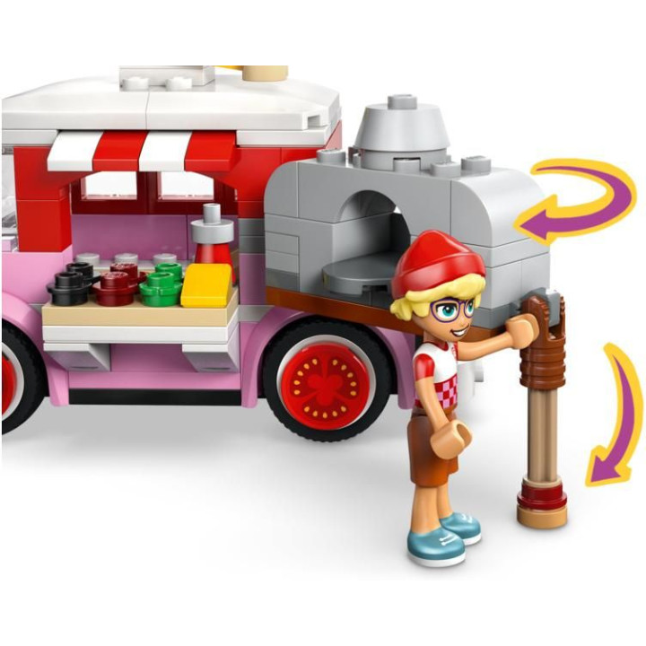 LEGO Friends - Pojízdný stánek s pizzou
