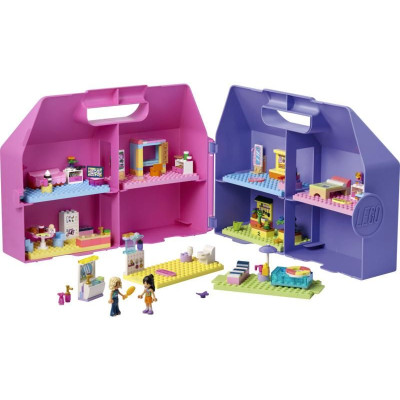 LEGO Friends - Kreativní kufřík a domek pro panenky