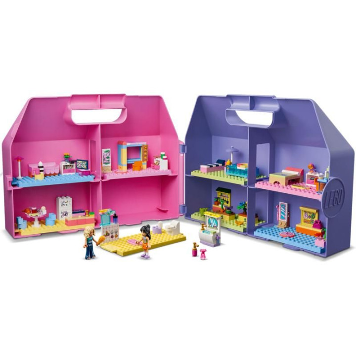 LEGO Friends - Kreativní kufřík a domek pro panenky