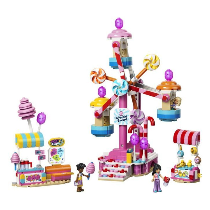 LEGO Friends - Kolotoč se sladkostmi a cupcaky