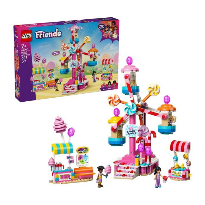 LEGO Friends - Kolotoč se sladkostmi a cupcaky