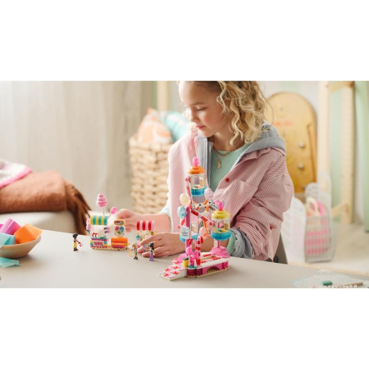 LEGO Friends - Kolotoč se sladkostmi a cupcaky
