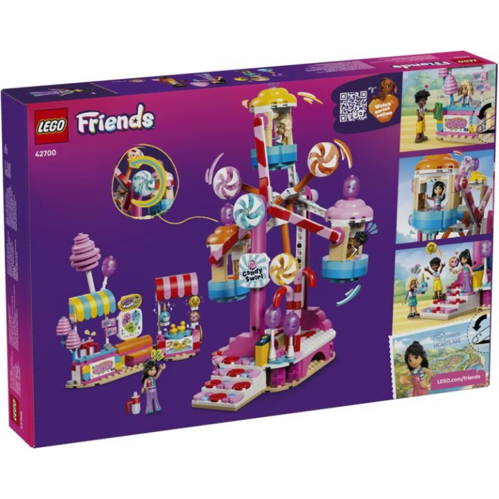 LEGO Friends - Kolotoč se sladkostmi a cupcaky