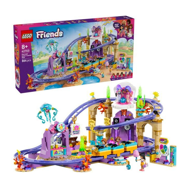 LEGO Friends - Jízda na horské dráze s mořskými pannami