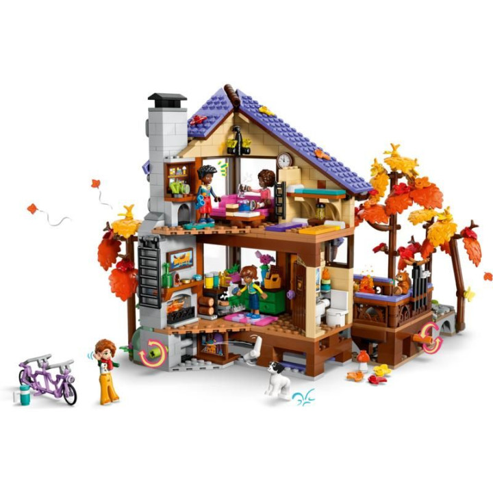 LEGO Friends - Útulná chata v podzimním lese