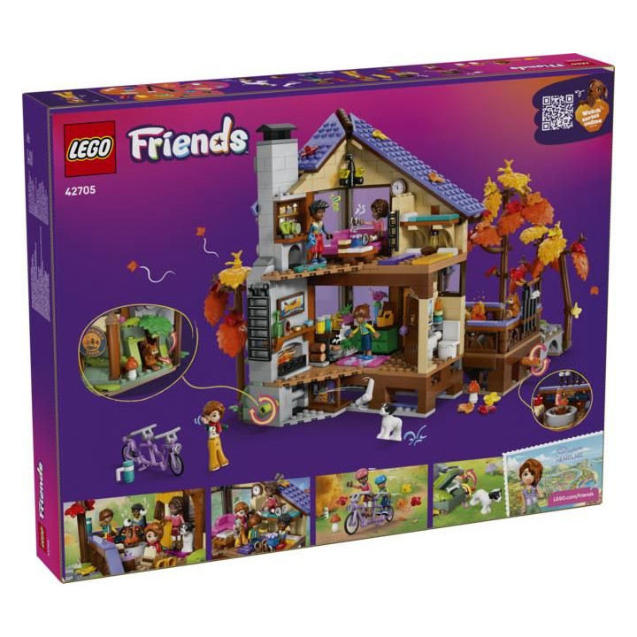 LEGO Friends - Útulná chata v podzimním lese