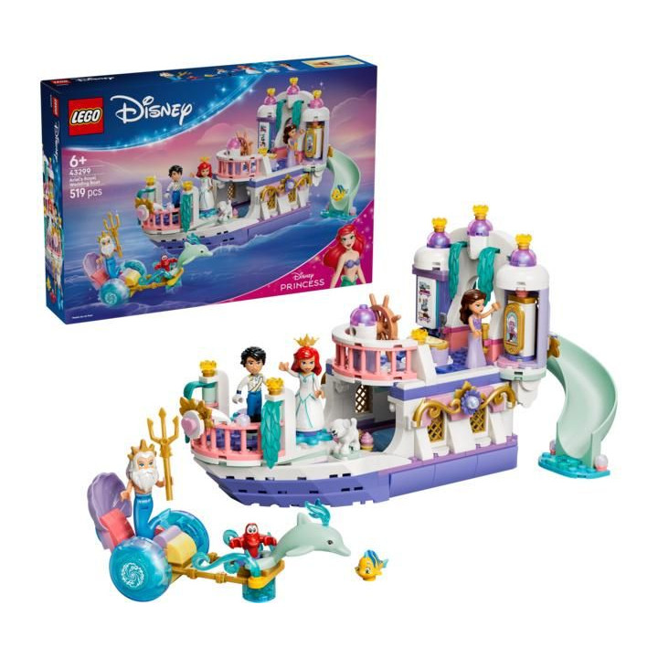 LEGO Disney - Arielina loď a královská svatba