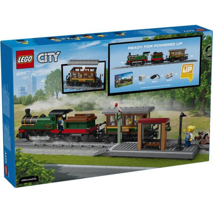LEGO City - Vintage parní vlak