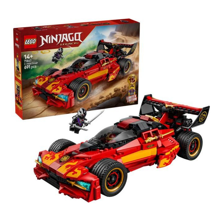 LEGO Ninjago - Kaiův červený bourák: 15 let NINJAGO