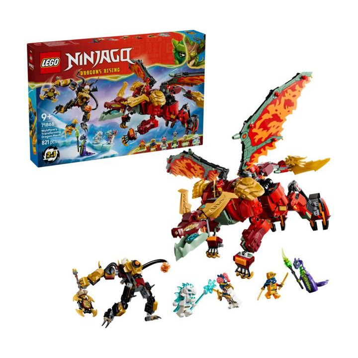 LEGO Ninjago - Wyldfyre a transformační dračí oblek