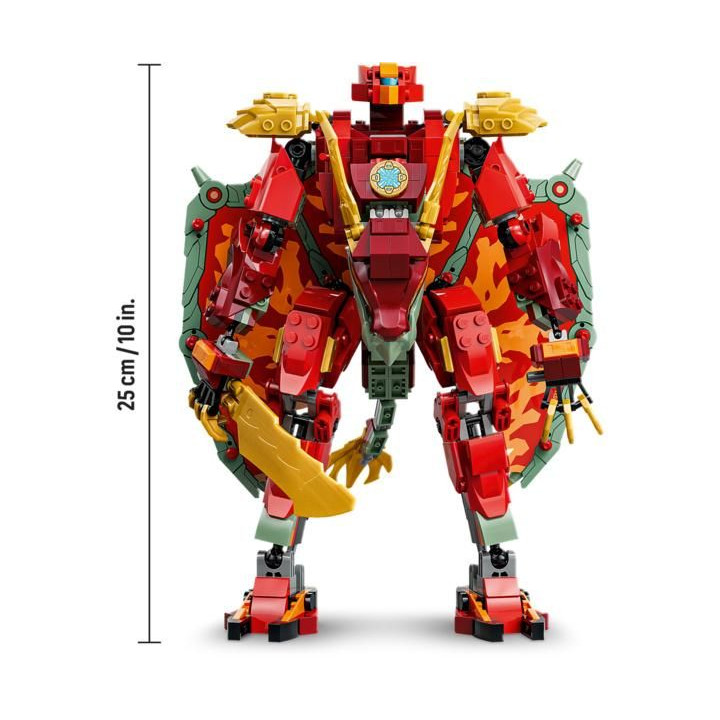 LEGO Ninjago - Wyldfyre a transformační dračí oblek