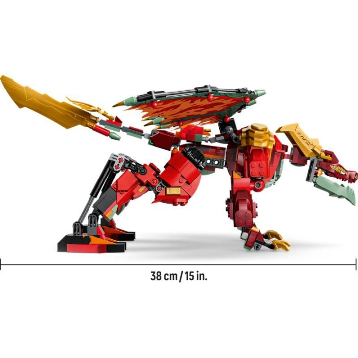 LEGO Ninjago - Wyldfyre a transformační dračí oblek