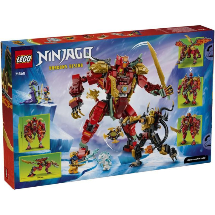 LEGO Ninjago - Wyldfyre a transformační dračí oblek