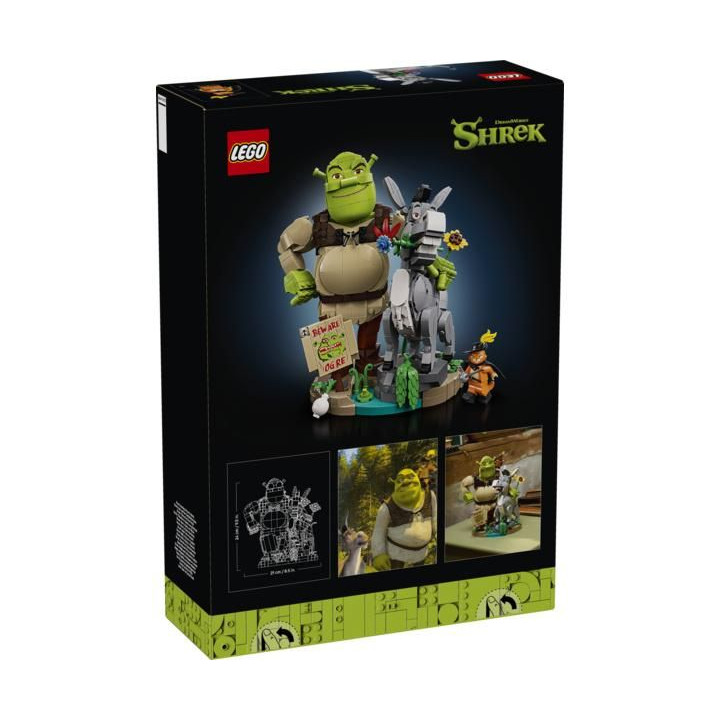 LEGO Shrek - Shrek, Oslík a Kocour v botách