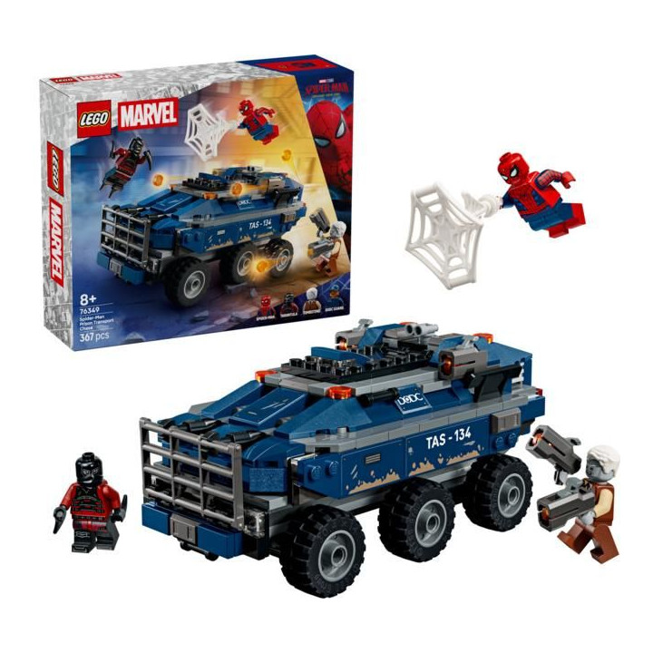 LEGO Marvel - Spider-Man a honička za vězeňským transportérem