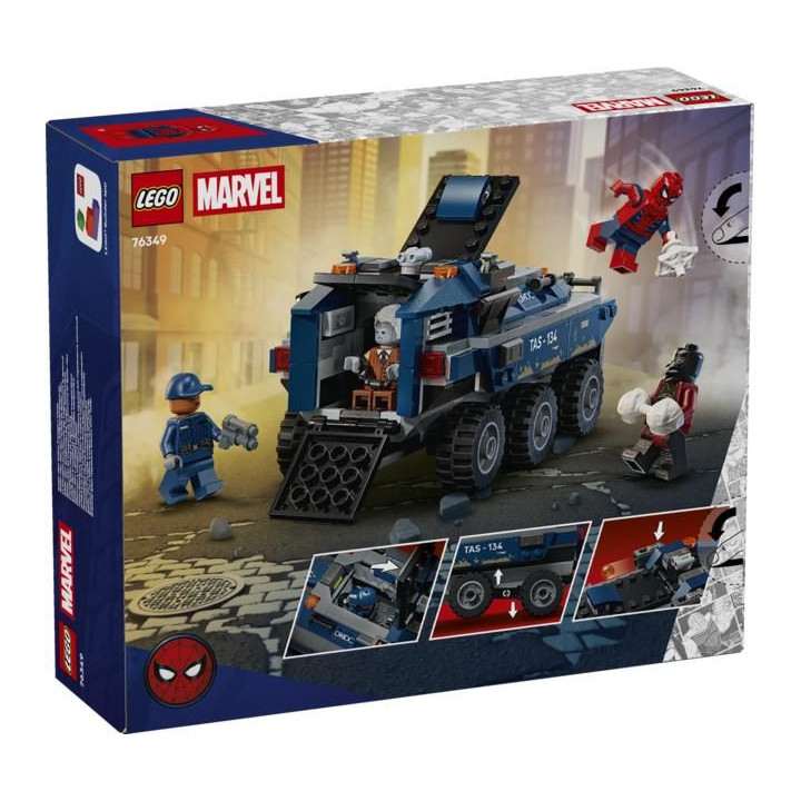 LEGO Marvel - Spider-Man a honička za vězeňským transportérem