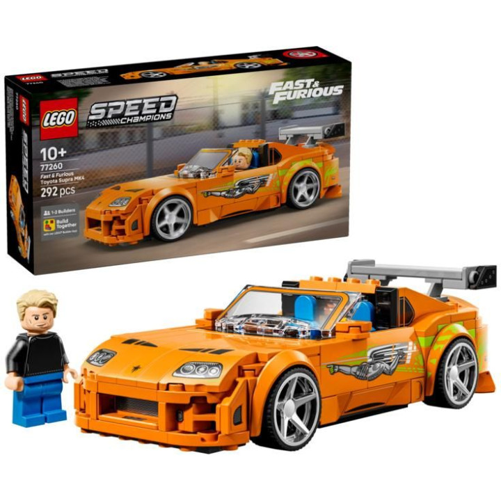 LEGO Speed Champions - Rychle a zběsile Toyota Supra MK4
