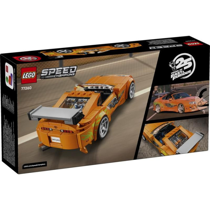 LEGO Speed Champions - Rychle a zběsile Toyota Supra MK4
