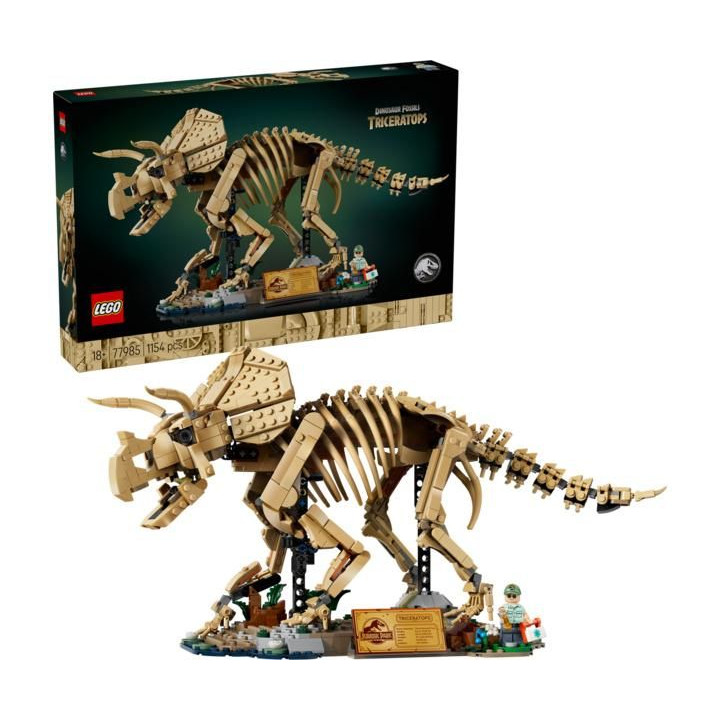 LEGO Jurassic World - Dinosauří fosilie: Triceratops