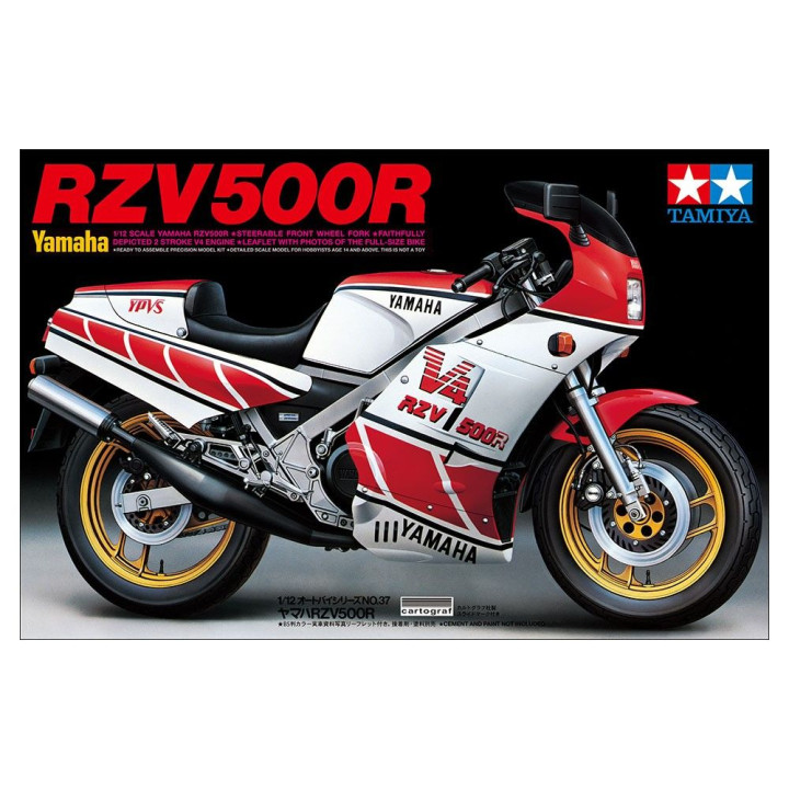TAMIYA YAMAHA RZV500R 1:12 PLASTIKOVÁ STAVEBNICA | RCsvet