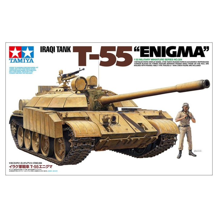 Tamiya Iraqi Tank T-55 Enigma 1:35 stavebnica | RCsvet