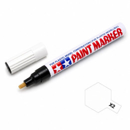 Tamiya 89002 MARKER X-2 White Paint Gloss | RCsvet