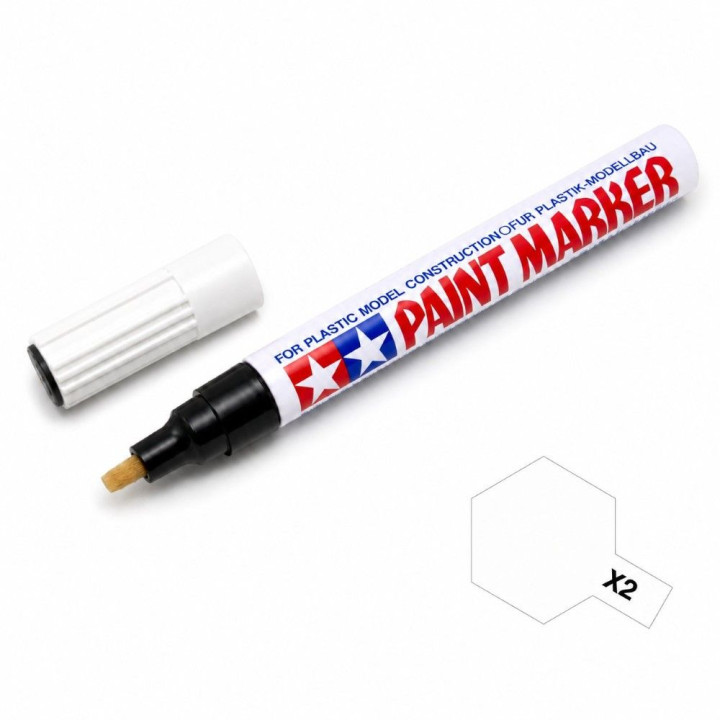 Tamiya 89002 MARKER X-2 White Paint Gloss | RCsvet
