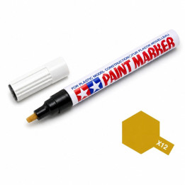 Tamiya 89012 MARKER X-12 Gold Paint Gloss | RCsvet
